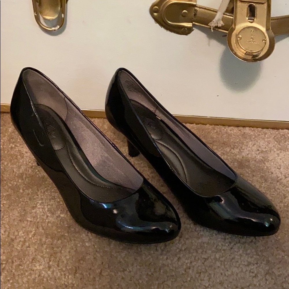 New patten leather heels